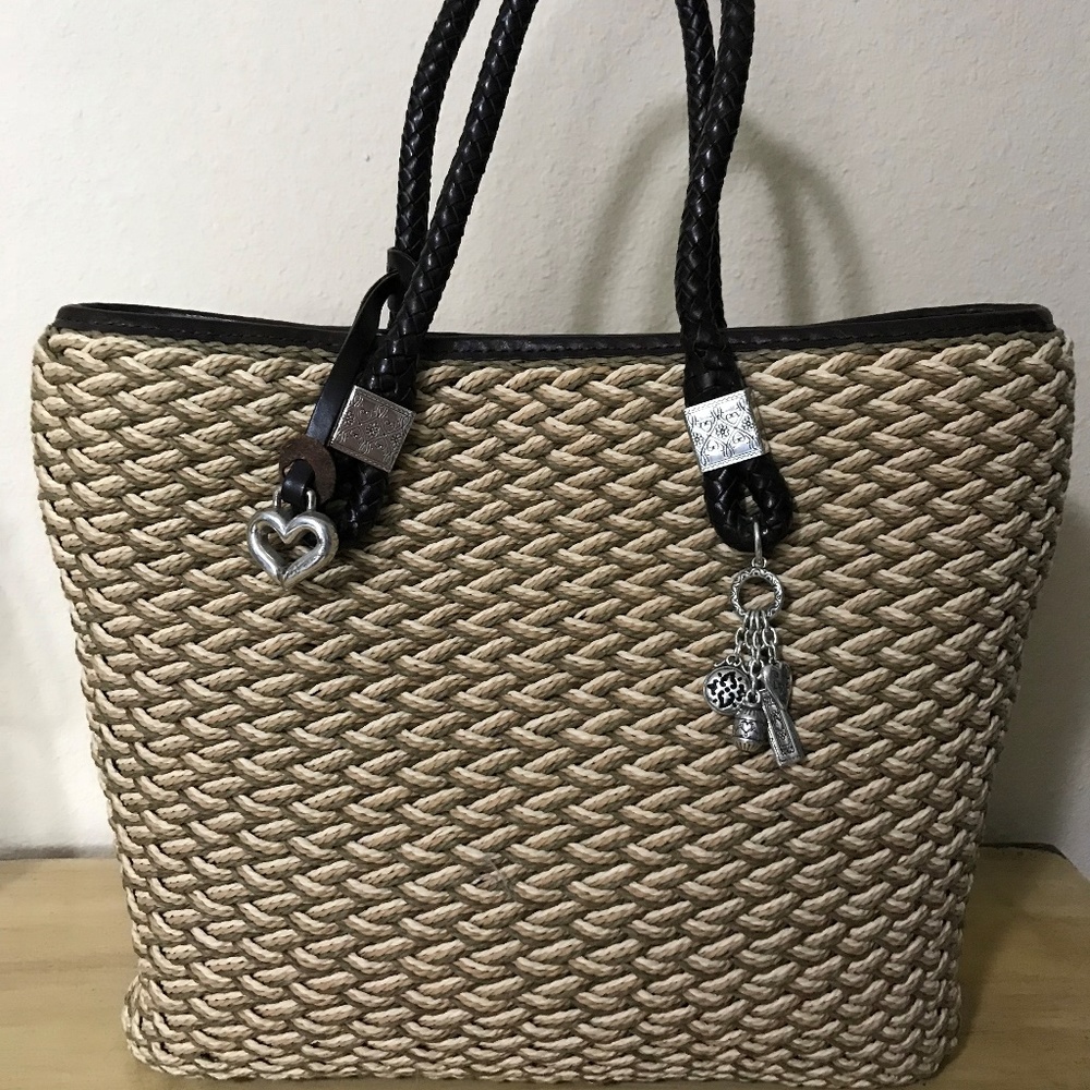 Brighton Raffia Tote